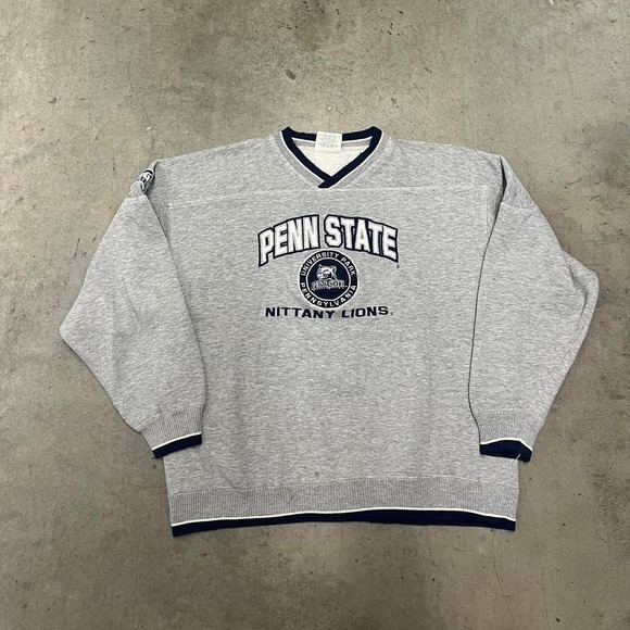 Vintage embroidered Penn state nittany‎ lions embroidered crew neck sweatshirt - Picture 1 of 5